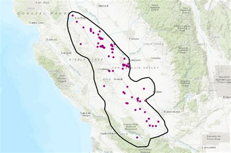 San Joaquin Valley Map – Map Of The Usa With State Names