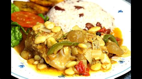 HOW TO MAKE JAMAICAN CURRY COW'S FOOT WITH BUTTER BEAN RECIPE - YouTube