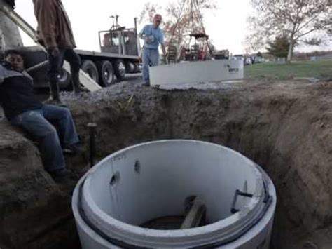 manhole Dog house installation - YouTube