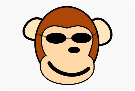 Easy Cartoon Monkey Face , Free Transparent Clipart - ClipartKey