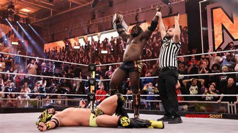 Oba Femi Made History By Winning The NXT North American Championship