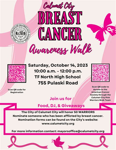 Breast Cancer Awareness Walk Event - Calumet City