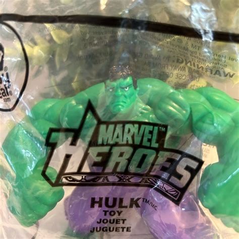 Marvel | Toys | Mcdonalds Toy Marvel Heroes Collection The Hulk | Poshmark