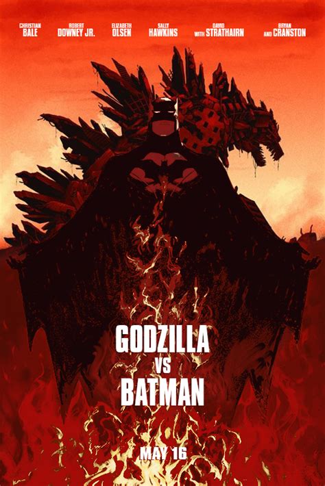 Batman Vs Godzilla by dhshawon on DeviantArt