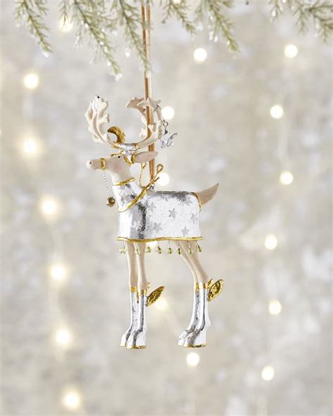 Patience Brewster Moonbeam Comet Reindeer Ornament | Horchow