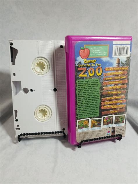 Barney Let’s Go to the Zoo VHS Video Tape | Grelly USA