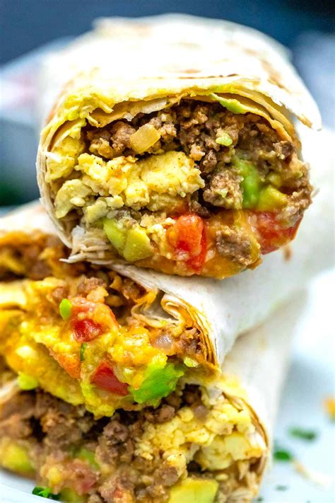 Mexican Taco Breakfast Burrito [Video] - S&SM