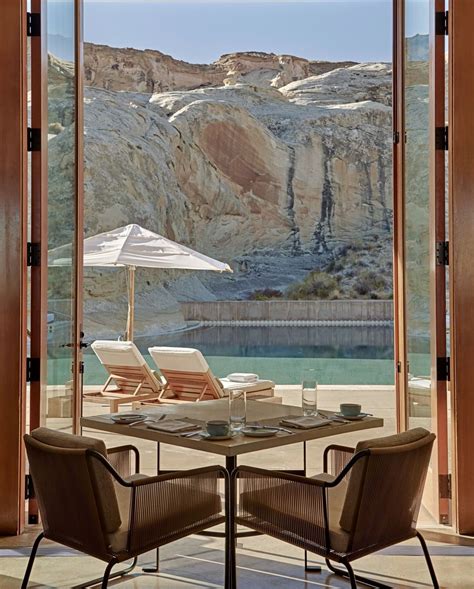 Amangiri on Instagram: “Amangiri's large windows transform the ...