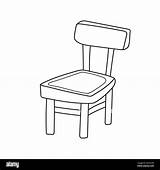 Chair Coloring Pages sketch template