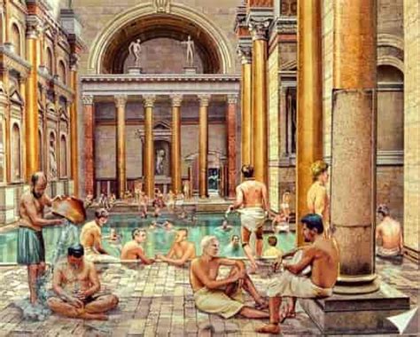 Business, gossip and pleasure: The curious life in the ancient Roman baths