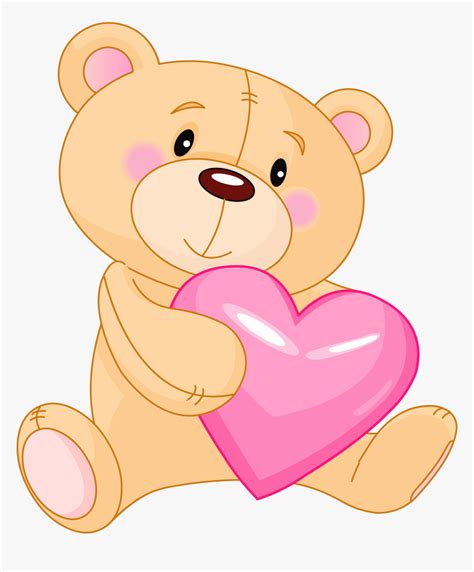 Clip Art & Image Files Hearts Digital Clipart Cute Teddy Bear Clipart ...