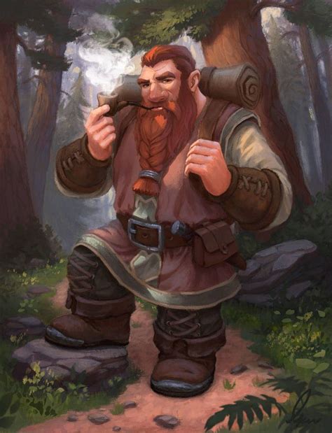 Traveling dwarf by LKivihall | Fantasy dwarf, Fantasy character design ...