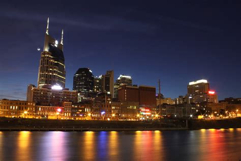 Nashville Skyline at Dusk 2014 #1 | Every time I decide to t… | Flickr