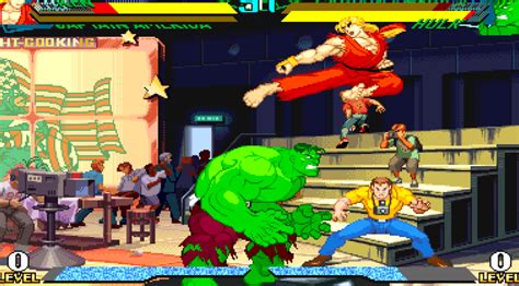 Marvel Super Heroes vs. Street Fighter, Arcade | The King of Grabs