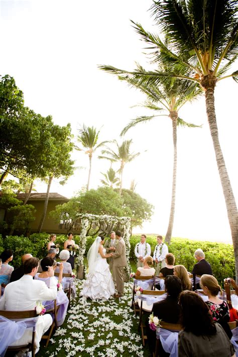 gorgeous beachside ceremony - real wedding photo by John and Joseph Photography | Wedding ...