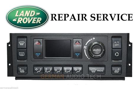 PIXEL DISPLAY REPAIR SERVICE for 1995-2001 RANGE ROVER P38 CLIMATE CON – German Audio Tech