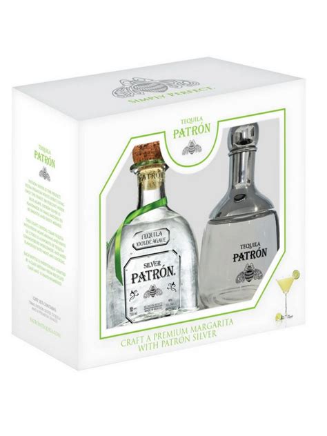 Patron Silver Shaker Gift Pack - Counties Inn Liquor