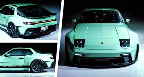 Porsche 944 Turbo RS Rendered With Modern Parts From The 911 GT3 RS ...