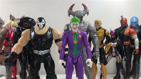 DC Comics - 12 Top Villains in Action Figures - YouTube