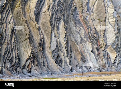 Remarkable flysch formations of Deba, Basque Coast Geopark, Basque ...