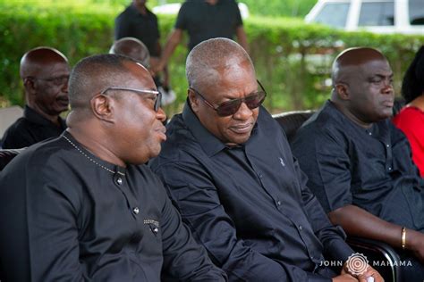 John Mahama visits widow & family of the late Major-Genera… | Flickr