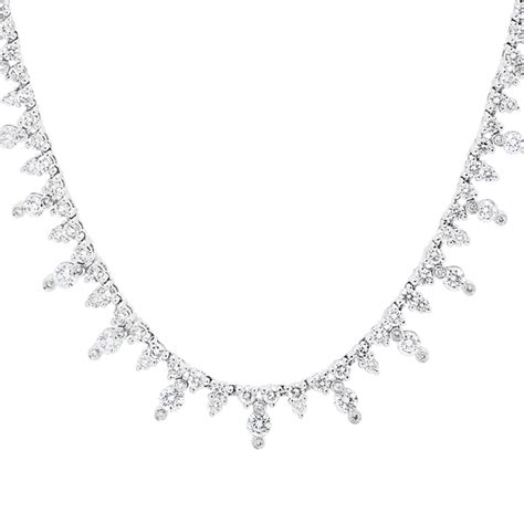 Round Brilliant Cut Diamond Necklace - Diamonds International