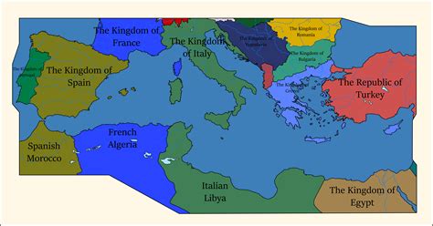 Map Of The Mediterranean Basin 1982 Other Maps Europe Mapslex | Images and Photos finder