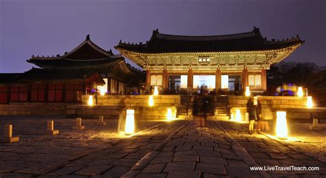 Night Tours at Korean Royal Palaces - Live, Travel, Teach