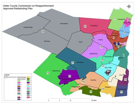 Legislative District Map | Ulster County Legislature