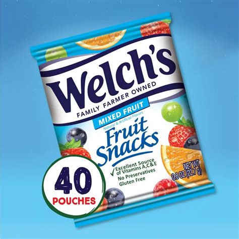 Welch’s Fruit Snacks (40) Family Size – Matchless VGW