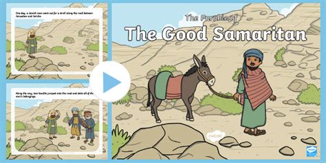 The Good Samaritan KS1 PowerPoint (teacher made)