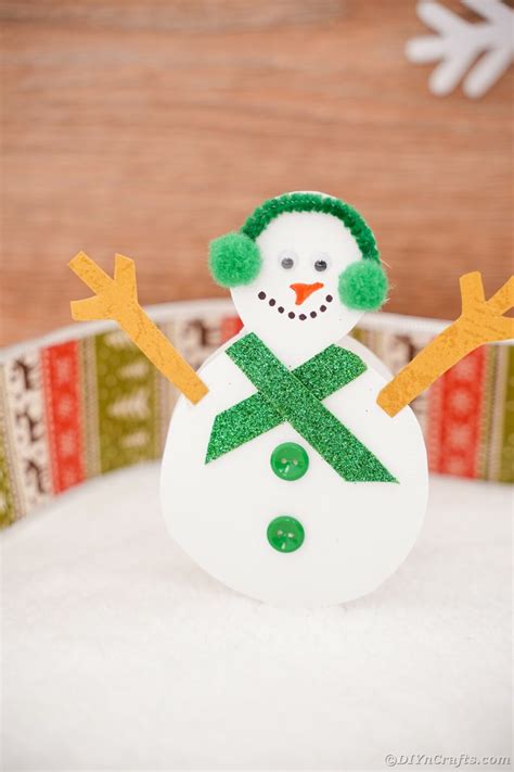 Fun DIY Snowman Christmas Card Kids Craft - DIY & Crafts