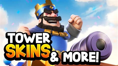 TOWER SKINS COMING to Clash Royale! Update News & State of The Game! - YouTube