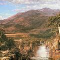 The Heart Of The Andes Art Print by Frederick Edwin Church