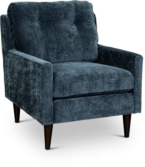 Indigo Blue Accent Chair - img-plum