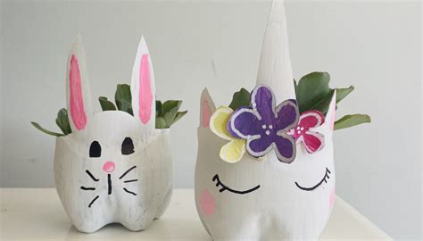 Cute DIY Planters Out of Plastic Bottles - Paging Fun Mums