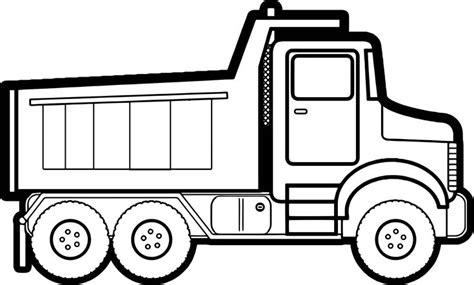 awesome Dump Truck Coloring Page (With images) | Monster truck coloring ...