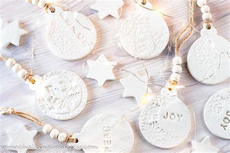 Clay Christmas Ornaments You Can Make - Organised Pretty Home