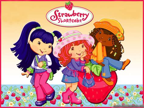 Strawberry Shortcake Cartoon Wallpaper