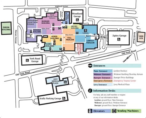 Abington Hospital Location and Parking Guide Map - Abington - Jefferson Health | Radiology ...