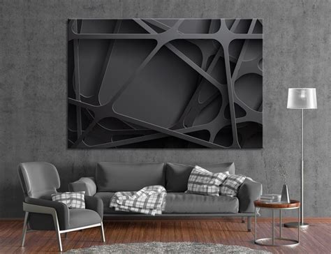 Building Black and White Abstract Wall Art home wall decor Digital ...