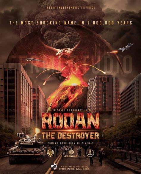 Rodan movie poster | Godzilla | Know Your Meme