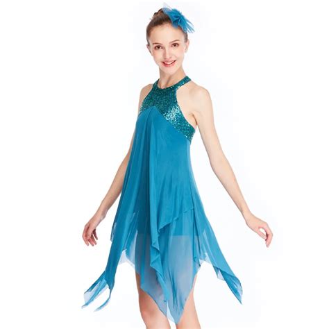 Aliexpress.com : Buy MiDee Elegant Lyrical Dance Costumes Dresses Stage ...