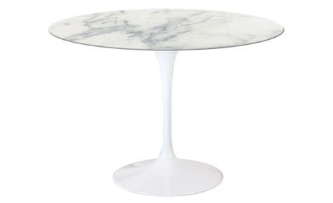 Saarinen Dining Table Carrara Marble - hivemodern.com