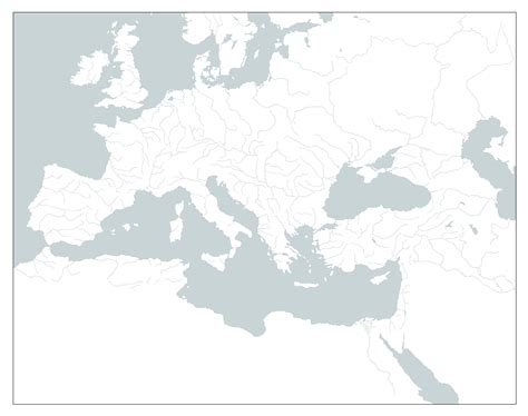 Blank Map Of Europe And Africa Together