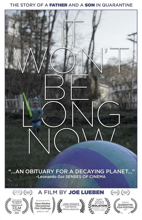 It Won't Be Long Now (Short 2020) - IMDb