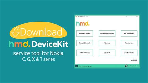 Download HMD DeviceKit Tool for Nokia devices: Flash, reset; etc