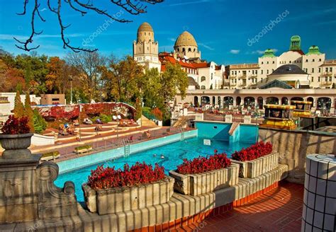 Gellert thermal baths in Budapest. – Stock Editorial Photo © Botond ...