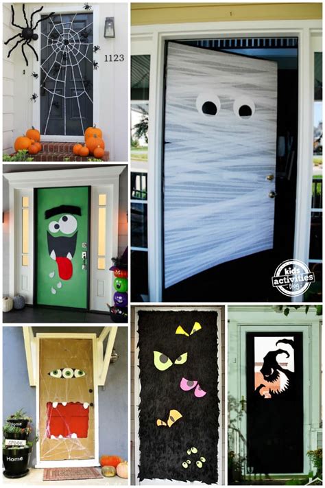 15 Fun Halloween Front Doors