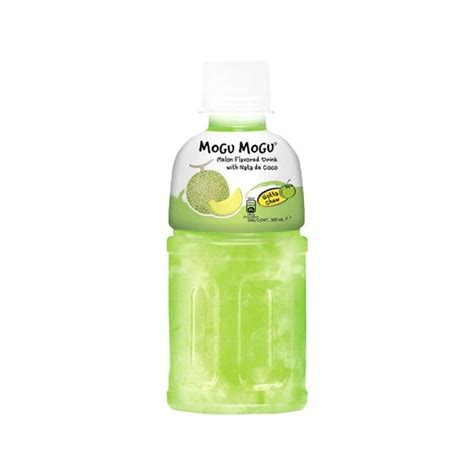 Mogu Mogu Melon Flavored Drink with Nata de Coco | Flavored drinks ...